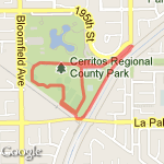 District Course/ Academy League Whitney Home Course route map