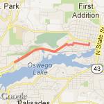 Chip'sIronMtnLoop route map