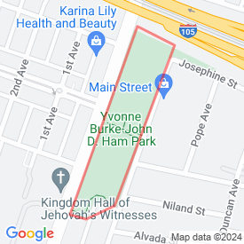 Ham park - 1.61 Km route in lynwood,ca