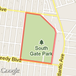 South Gate Park route map