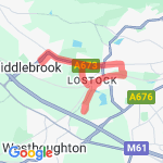 Chorley New Rd route map