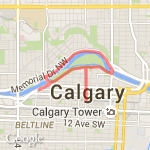 Alternate 6 KM route route map