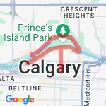 Alternate 6 KM route route map