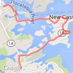 Portsmouth 12-miler route map