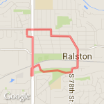 Ralston Trail route map