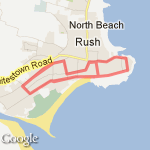 Rush Harbour Festival route map
