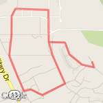 Morning Warmup route map