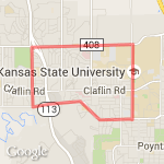 6 mile route from Old stadium route map