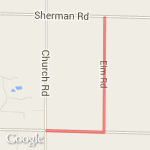 Half of short run route map