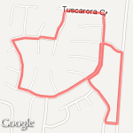 2 Loop - Meadows of Indian Springs route map