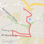 Friendly and Market 2 route map