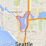 South Lake Union route map