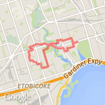 13k winging thru royal york norseman areas route map