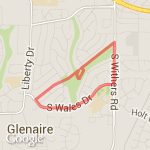 Prancer III route map