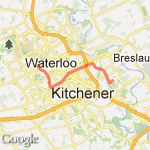 WW Victoria route map