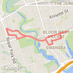 loop along king georges route map