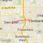 pretty rte  route map