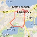 To The Edgewood! route map