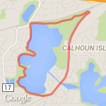 Cedar Lake route map