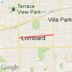 SHORT RUN 2.5 route map