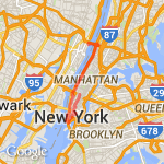 GWB to Times Square route map