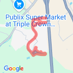 steeplechase 5k route map