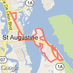 12 mile training route map