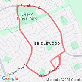 GrassyPlains-5km - 8.38 Km route in Kanata - Bridlewood