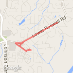 2 miles for time route map