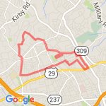 6-miles - 150613 route map