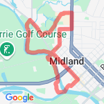 CROP Hunger Walk route map