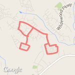 5K Wildwood route map