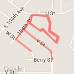 Swimming Pool Loop  route map