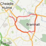 robins lane route map