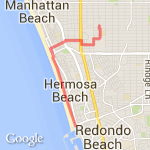 Ethan's JG's bike route route map