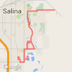 run to work route map