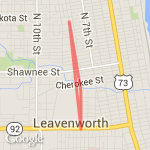 2 Mile Run route map