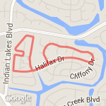 1.82 miles route map