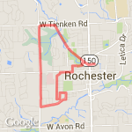 Rochester 5.5 route map