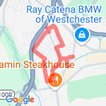 Hill Training route map