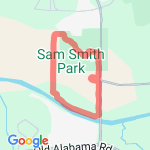 Sam Smith Park route map
