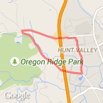 Hunky valley route map