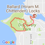 locks to discovery park loop route map