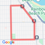 5k run route map