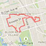 Junction 2 Spray Route route map