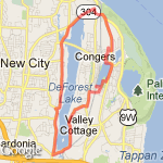 Johns Bike Route 07.31.11 route map