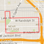 5K Doggy Run route map