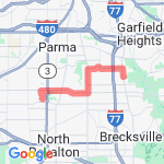 work to home route map