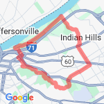 12 mile Louisville route map