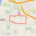 Longer Run route map